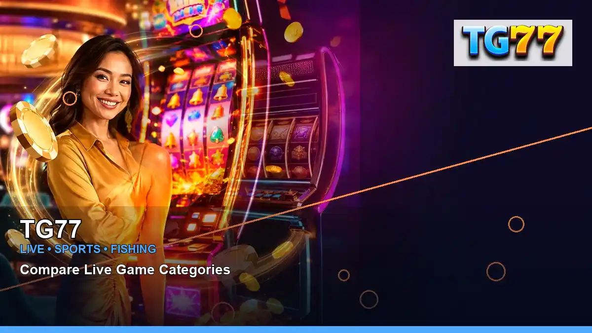 TG77 left-framed casino cashback rewards highlighting mobile-friendly casino play